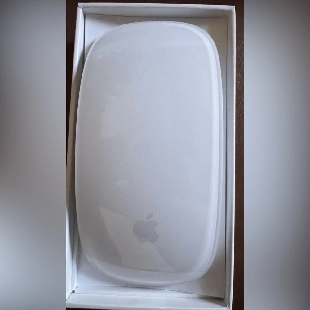 Apple Magic Mouse Box with White Design